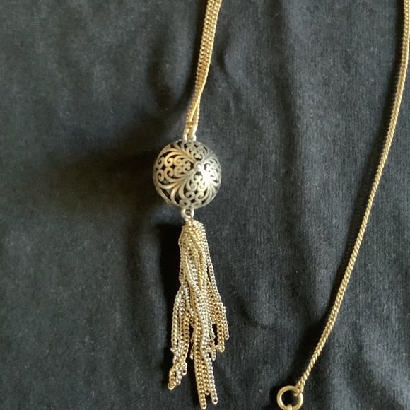 Lucky Brand Two Tone Necklace - Picture 2 of 2
